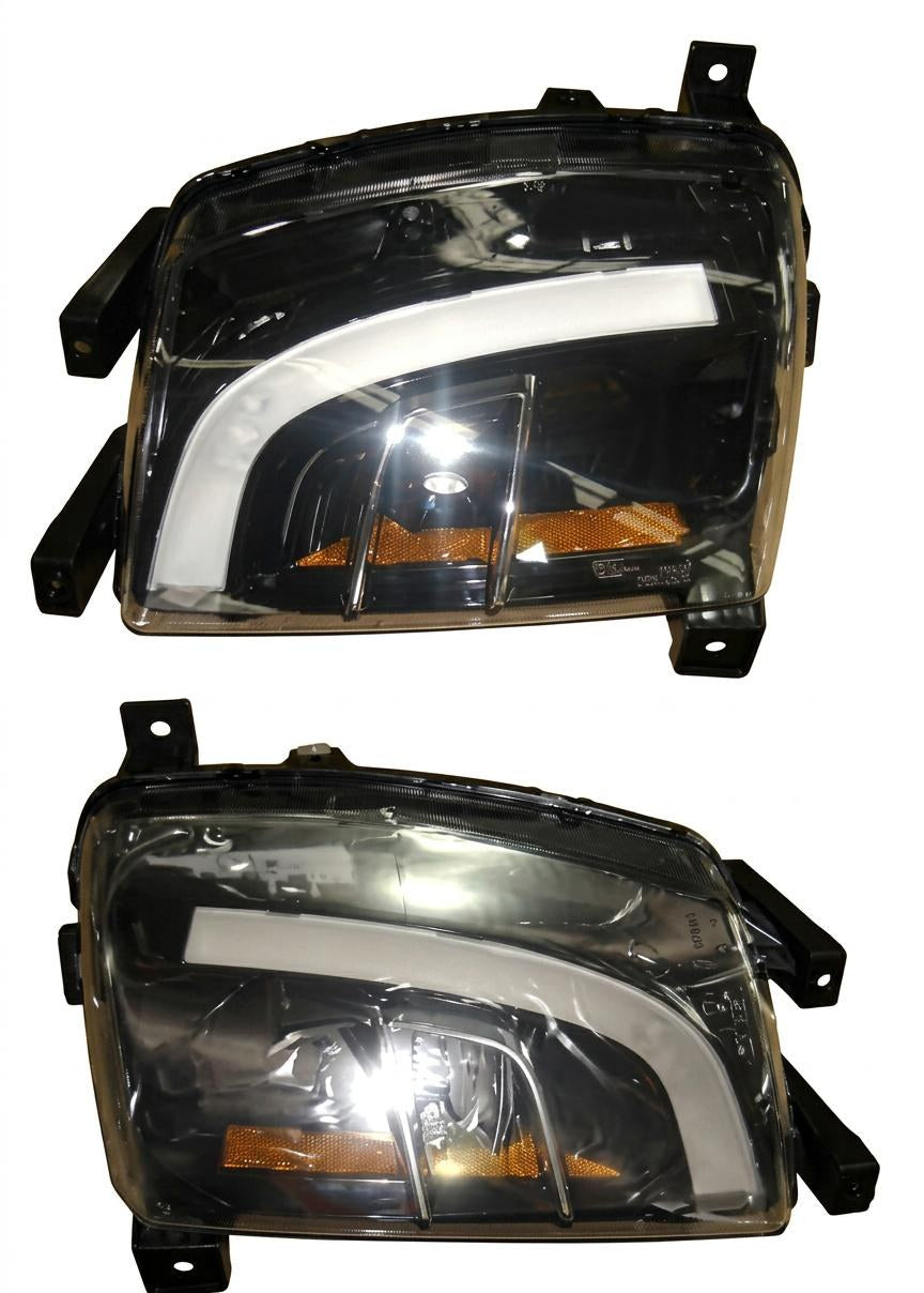 Lamp Assembly - Front Turn - Sae Base - Left Hand 1034324-00-B - Tesla part photo - Left / Original