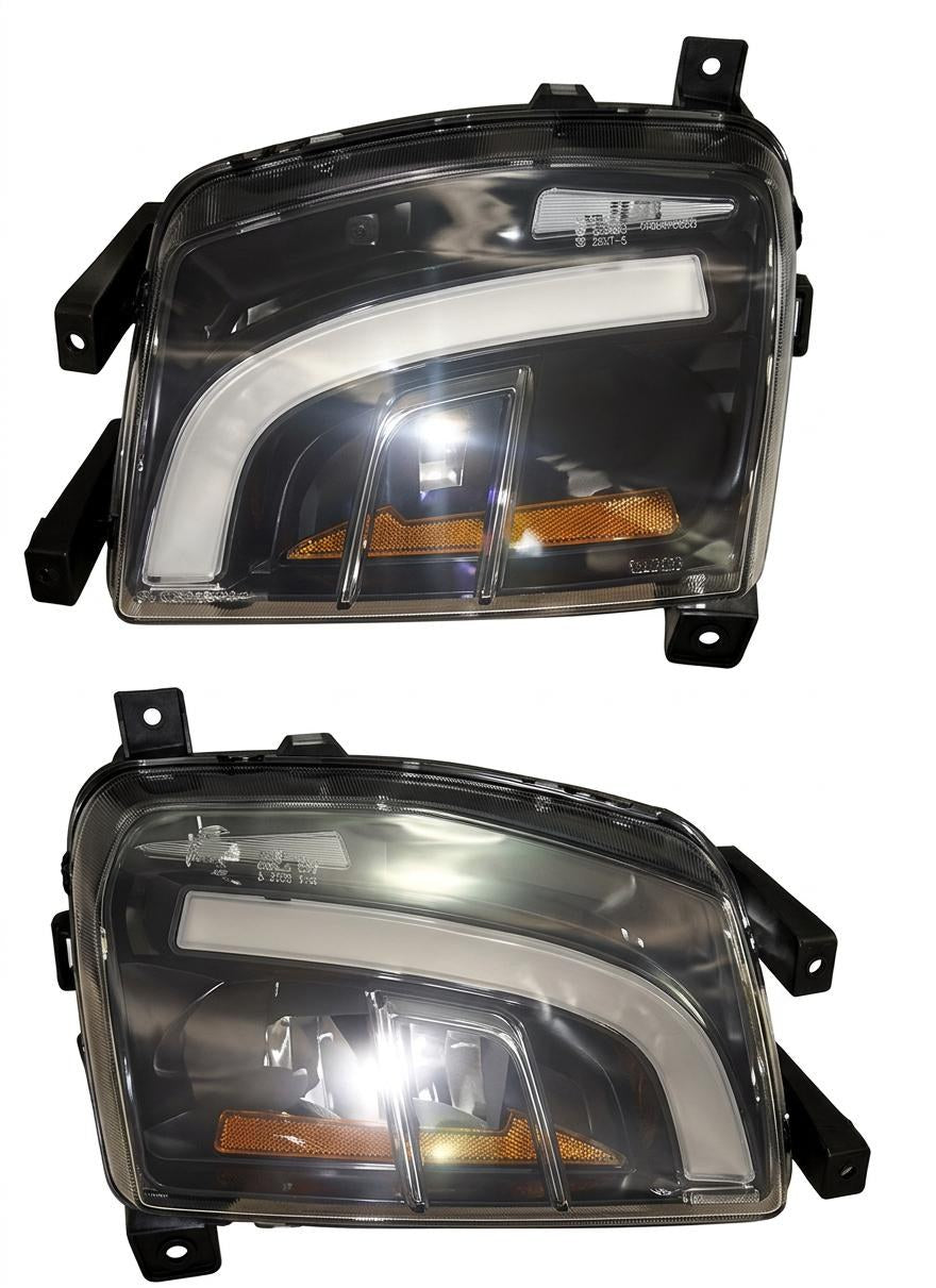 Lamp Assembly - Front Turn - Sae Base - Left Hand 1034324-00-B - Tesla part photo - Left / Original