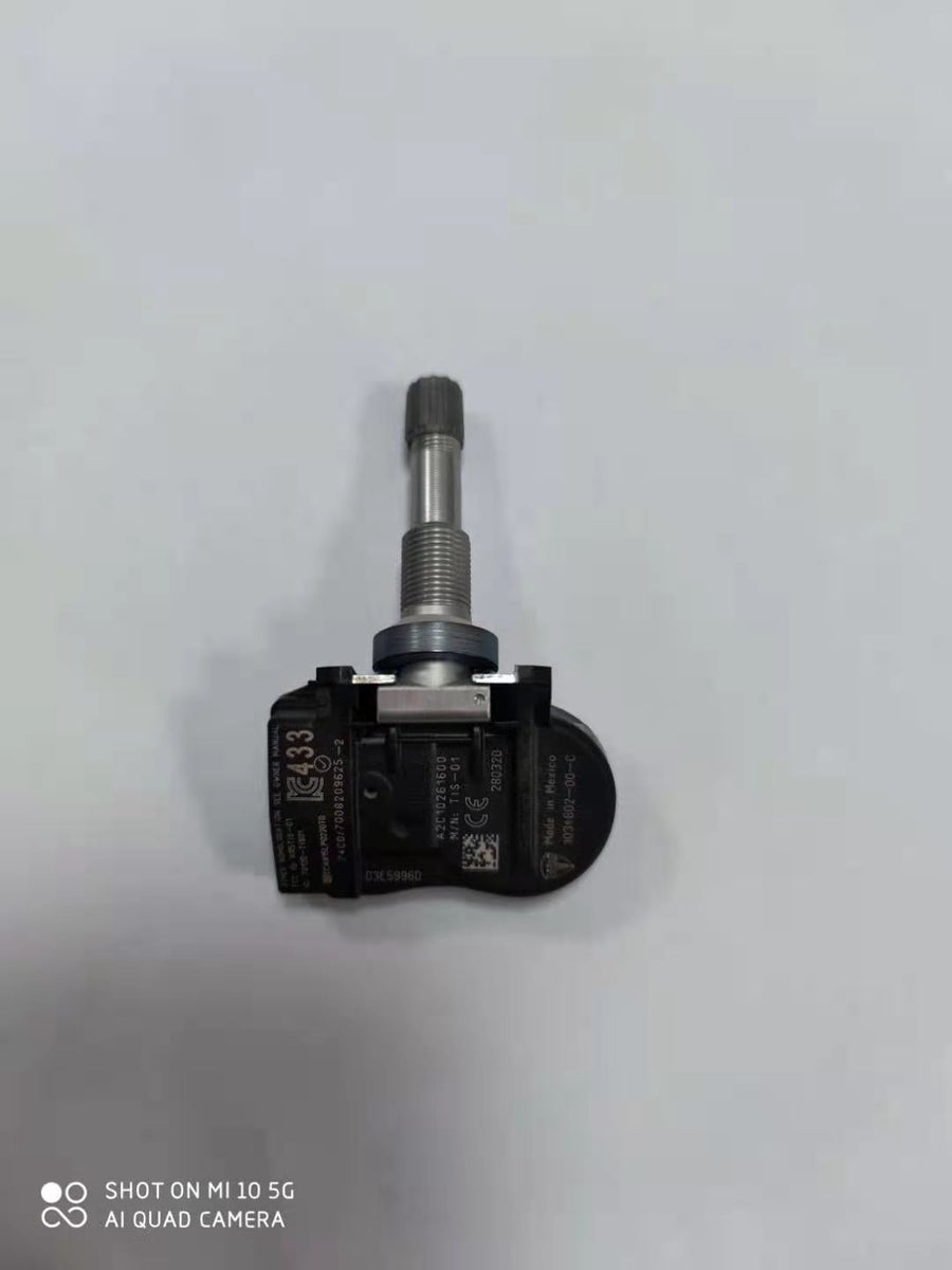 TPMS Wheel Sensor Silver 433 MHz for Tesla Model 3, Model S & Model X 1034602-00-C - Tesla part photo (1034602-00-C)