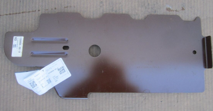 Panel, Rear Rail Lower Reinforcement for Tesla Model 3 1558856-S0-A, 1558857-S0-A - Original / Left