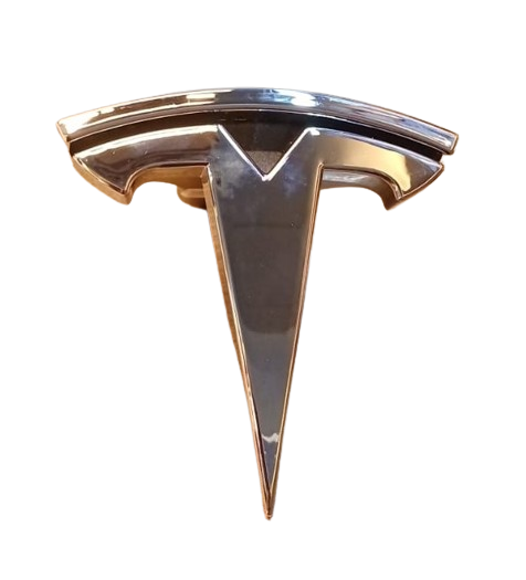 Front Logo T Badge for Tesla Model X 1047884-00-E - PRC