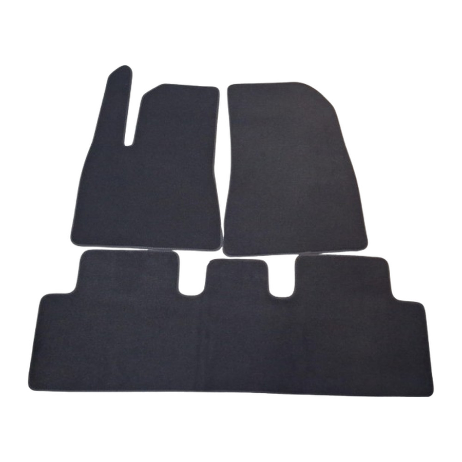 Floor Mats Tesla Model 3 - Anti slip - image 1