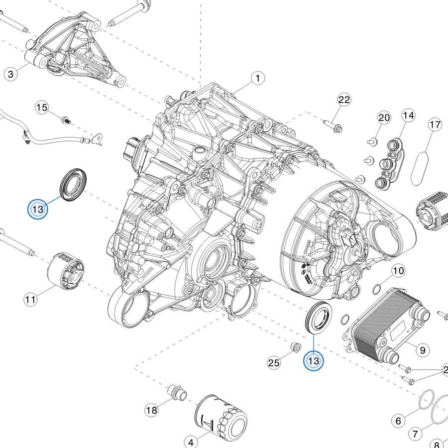 Tesla parts diagram