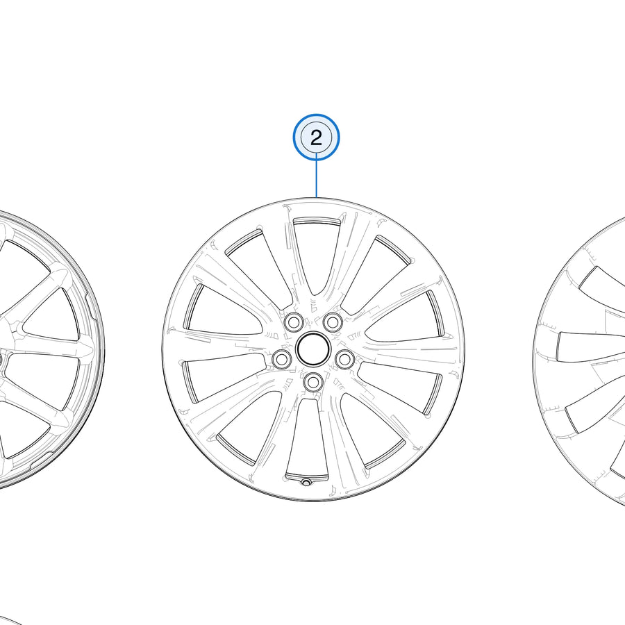 Tesla parts diagram