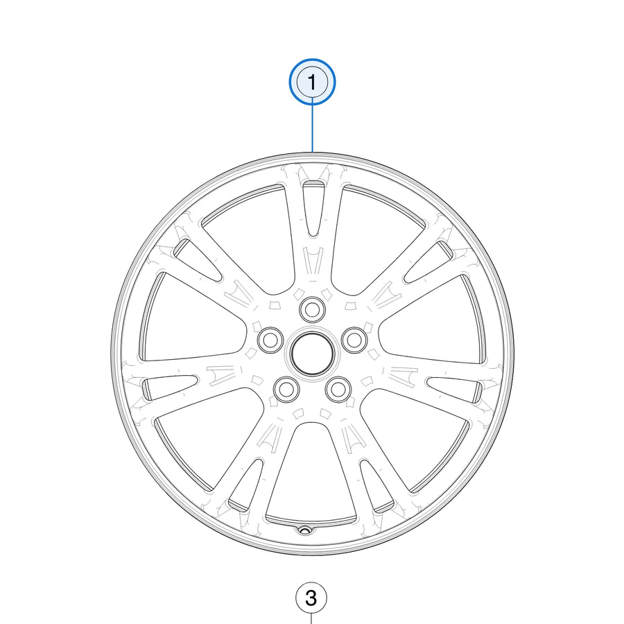 Tesla parts diagram