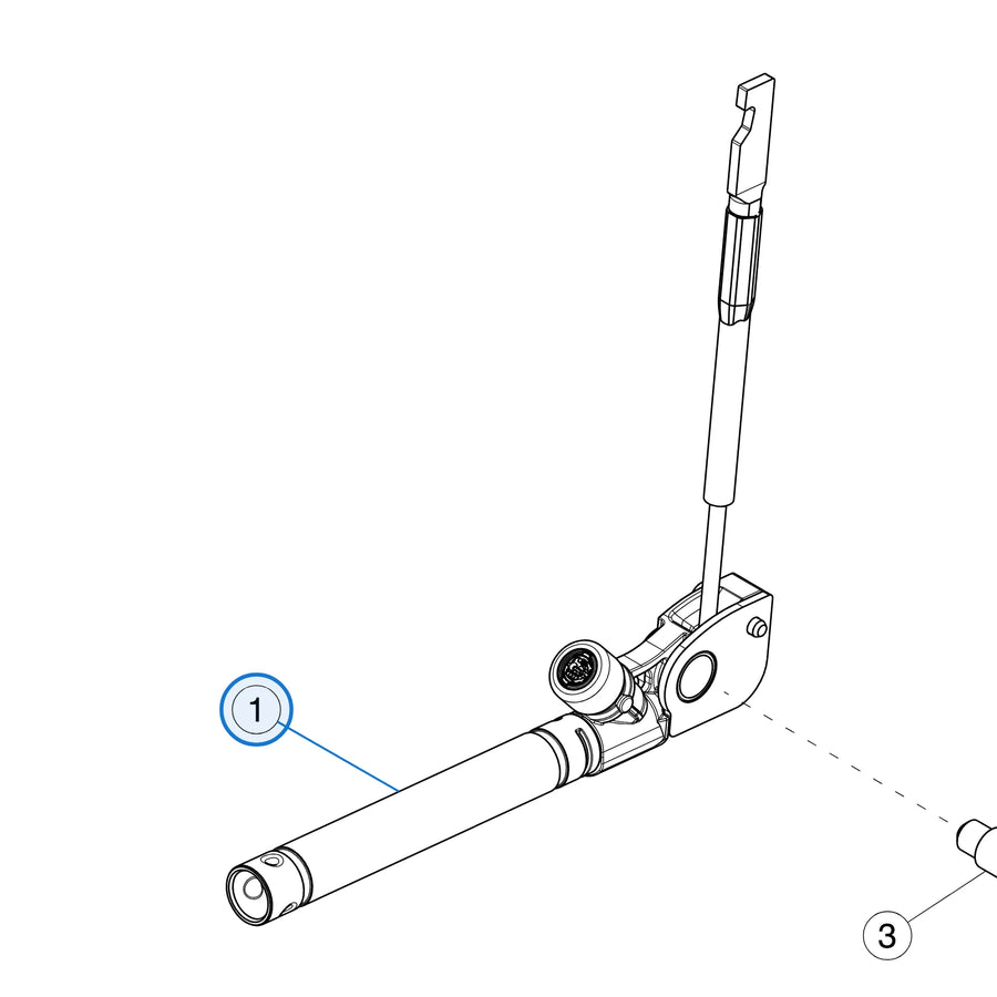 Tesla parts diagram: Pre-Tensioners (callout 1)