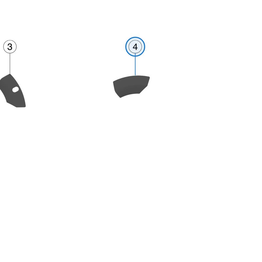 Halo Wheel - 22X10.0J ET35 - Rear for Tesla Model X Jun 2025+ 1620229-00-A - parts diagram